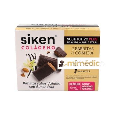 SIKEN SUSTI COLAGENO BARRITA VAINILLA  8 U SIKEN
