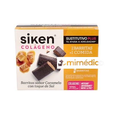 SIKEN SUSTI COLAGENO BARRITA CARAMELO 8 U SIKEN