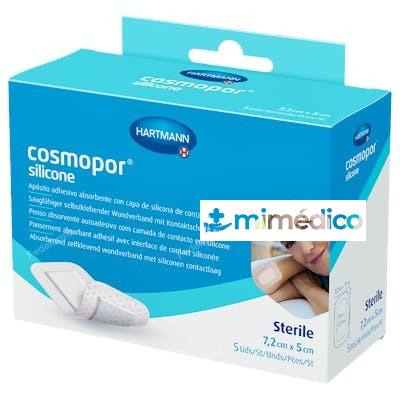 COSMOPOR APOSITO SILICONE 5 U 7,2 X 5 CM COSMOPOR
