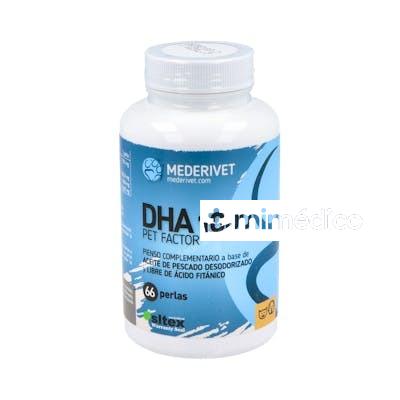 DHA 1000 PET FACTOR 66 PERLAS VET MEDERI VET