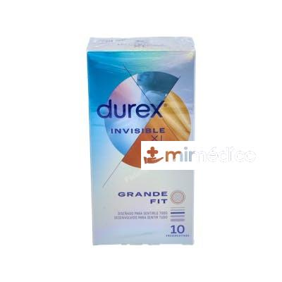 DUREX INVISIBLE XL 10UD. DUREX