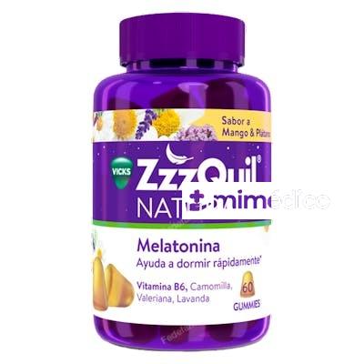 ZZZQUIL MELATONINA MANGO & PLATANO 60 GOMINOLAS ZZZQUIL