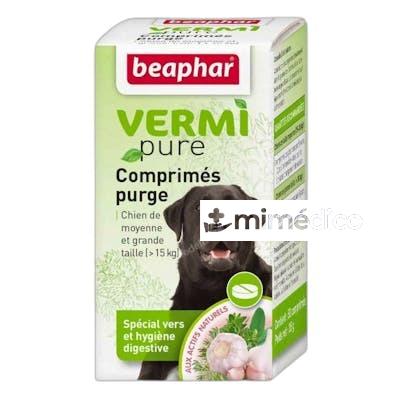 BEAPHAR VERMIPURE ANTIPARASI INTERN NATURAL PERRO GRAN 50COM BEAPHAR VET
