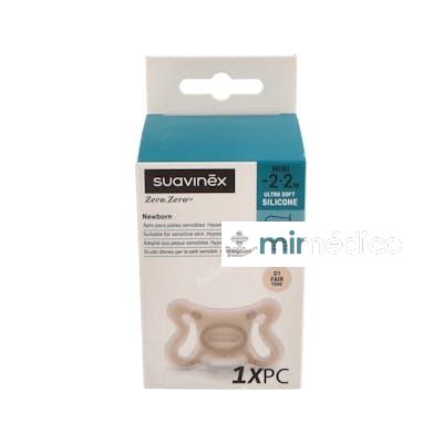 SUAVINEX CHUPETE SILICONA ZERO  -2 A 2M SUAVINEX