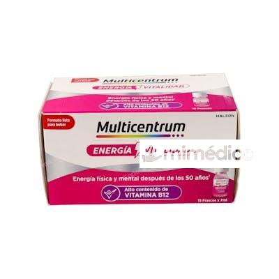MULTICENTRUM ENERGIA & VITALIDAD SABOR FRAMBUESA 15 AMP MULTICENTRUM