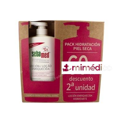 SEBAMED LOCION 750 ML DUPLO 2U 60% SEBAMED