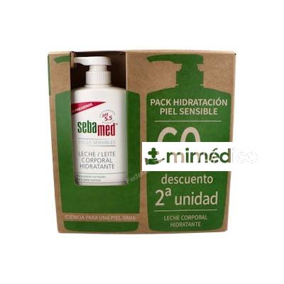 SEBAMED LECHE 750 ML 2U 60% SEBAMED
