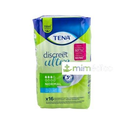 TENA DISCREET ULTRA NORMAL ABSORBENTE INC LIGERA 16 U (76081 TENA