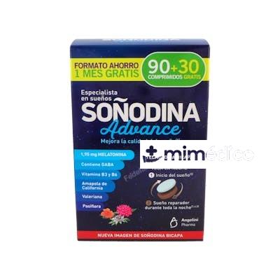 SOÃƒ?ODINA MELATONINA TRI 90 + 30 COMP NATURA ESSENZIALE
