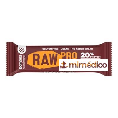 BOMBUS RAW PROTEIN CACAHUETE 20 UDS SANTIVERI