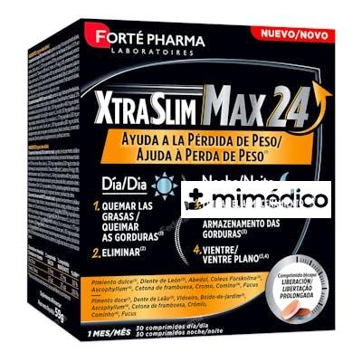XTRASLIM MAX 24 60 COMP (30 DIA + 30 NOCHE) FORTE PHARMA