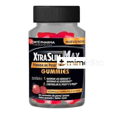 XTRASLIM MAX 60 GUMMIES FORTE PHARMA
