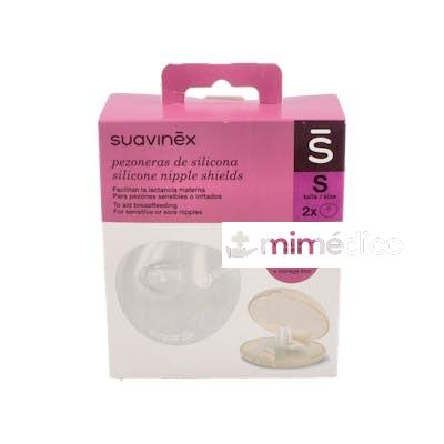SUAVINEX PEZONERA SILICONA TALLA S 2 UDS SUAVINEX