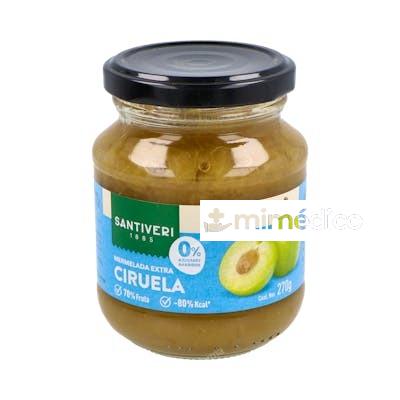 MERMELADA CIRUELA 0% AZUCAR 270 GR SANTIVERI