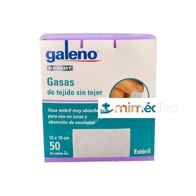 GALENO GASA EST TEJIDO S/TEJER 10X10 CM 50 UN BLANCO GALENO