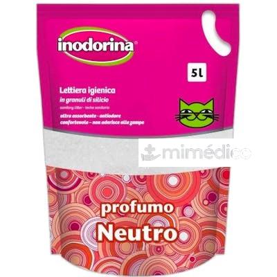INODORINA LECHO GEL SILICE NEUTRO 5L INODORINA VET