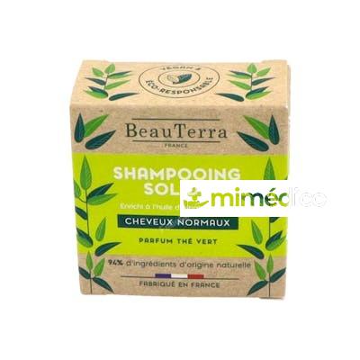 BEAUTERRA CHAMPU SOLIDO DE TE VERDE 75 G BEAUTERRA