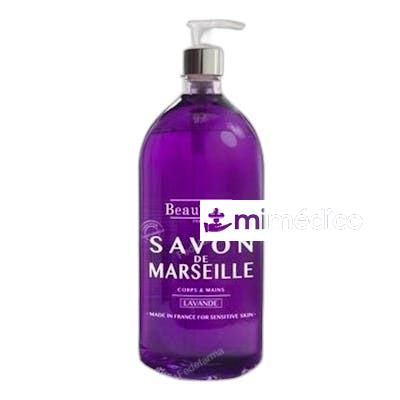BEAUTERRA JABON DE MARSELLA LAVANDA 1 L BEAUTERRA