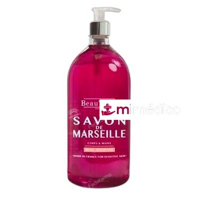 BEAUTERRA JABON DE MARSELLA ROSA ANTIGUA 1 L BEAUTERRA