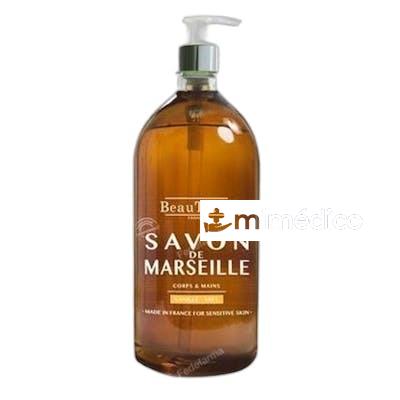 BEAUTERRA JABON DE MARSELLA VAINILLA Y MIEL 1 L BEAUTERRA