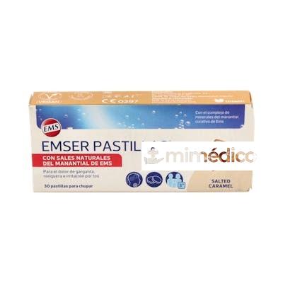 EMSER CARAMELO-SAL 30 PASTILLAS AQUILEA