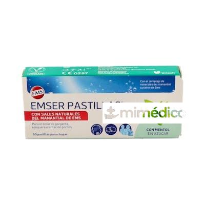 EMSER MENTOL 30 PASTILLAS AQUILEA