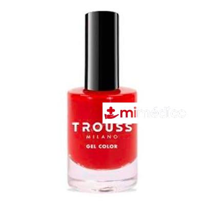TROUSS MAKE-UP ESMALTE UÑAS GEL COLOR SCARLET RED TROUSS