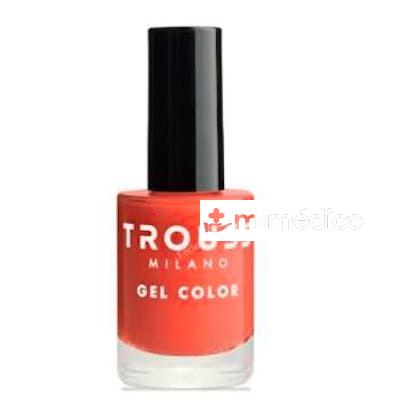 TROUSS MAKE-UP ESMALTE UÑAS GEL COLOR RUSTY ORANGE TROUSS