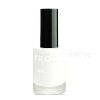 TROUSS MAKE-UP ESMALTE UÑAS GEL COLOR WHITE MATT TROUSS