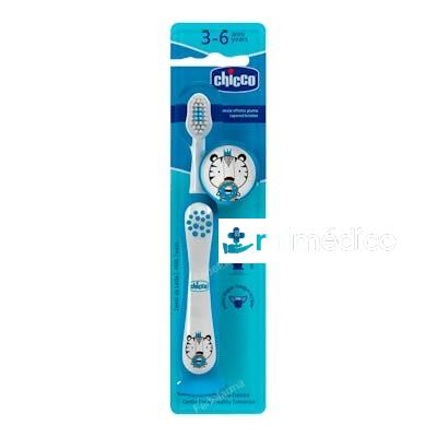 CHICCO CEPILLO DIENTES DE LECHE 3 - 6 AÑOS AZUL CHICCO
