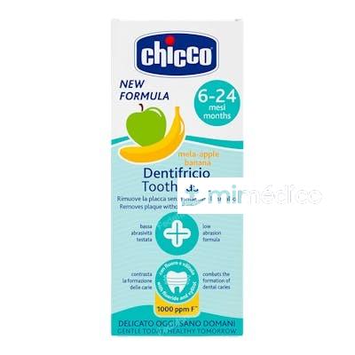 PASTA DENTAL INFANTIL PLATANO/MANZANA 50ML. CHICCO