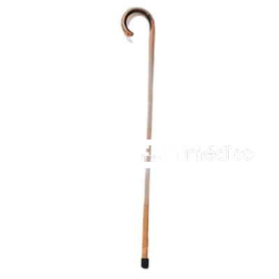 BASTON MADERA P/CURVO CONT GOMA 14-16MM (12) GARCIA