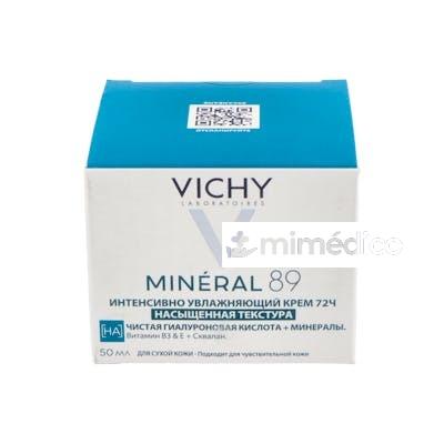 VICHY MINERAL 89 CREMA BOOST HIDRATACION RICA 50ML VICHY