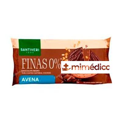 GALLETA FINA 0% BAÃƒ?ADA AVENA-CHOCO 88 GR SANTIVERI