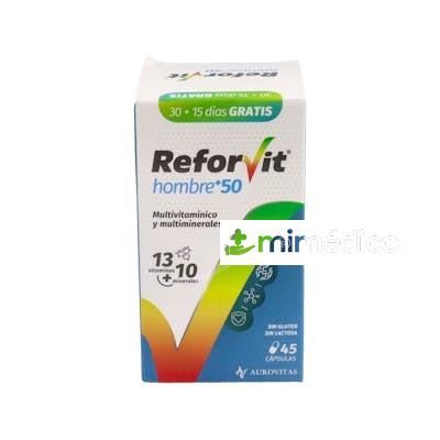 REFORVIT HOMBRE +50 45 CAP. AUROVITAS