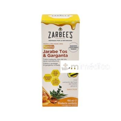 ZARBEES JARABE FAMILIA TOS Y GARGANTA 150 ML JOHNSON`S