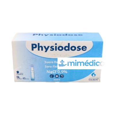 PHYSIODOSE SUERO FISIOLOGICO 40 UD MONODOSIS 5 ML PHYSIODOSE