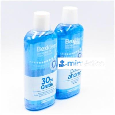 BEXIDENT DUPLO BLANQUEANTE COLUTORIO 500ML FORMATO AHORRO BEXIDENT