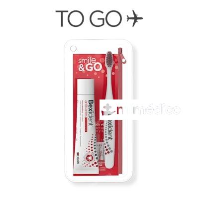 BEXIDENT SMILE AND GO ANTICARIES CEPILLO + PASTA BEXIDENT