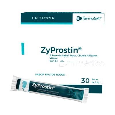 ZYPROSTIN 30 STICKS 3,1 G SABOR FRUTOS ROJOS FARMOLAB