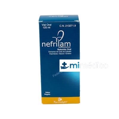 NEFRILAM SOLUCION ORAL 125 ML SABOR REGALIZ FARMOLAB