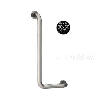 AYUDAS  ASIDERA ANGULADA 90  LIGURIA DRCHA INOX PULIDO ADA56 AYUDAS TECNO DINAMIC