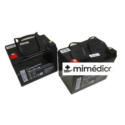 BATERIAS AGM 12V 36AMP 195X130X180MM 2U. BAT36 AYUDAS TECNO DINAMIC