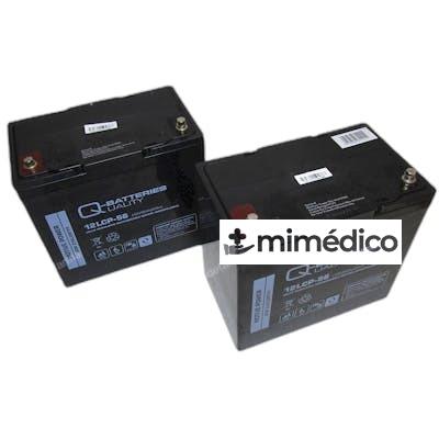 BATERIAS AGM 12V 56AMP 229X138X235MM 2U. BAT55 AYUDAS TECNO DINAMIC