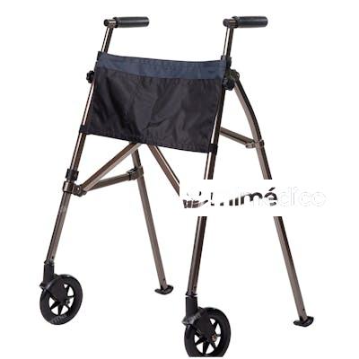 ANDADOR PLEGADO ULTRA ESTRECHO FOLDY MARRON AD190M AYUDAS TECNO DINAMIC