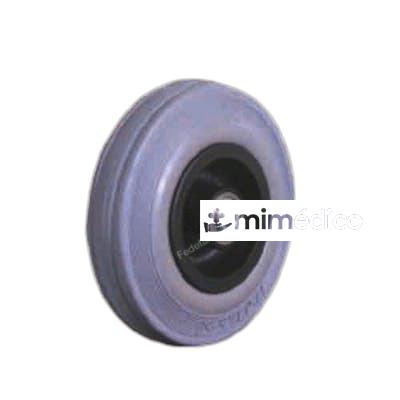 RUEDA DE 125X37 MM MACIZA LLANTA NEGRA PP508 AYUDAS TECNO DINAMIC