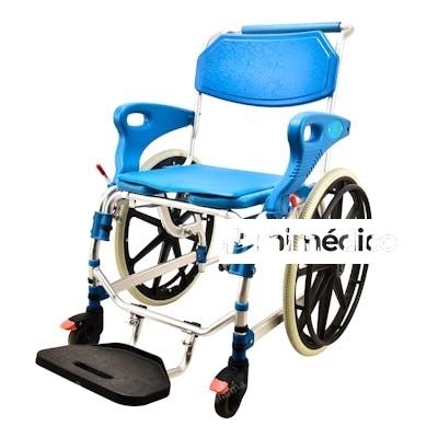 SILLA DE DUCHA Y WC C/RUEDAS 600MM ADAS HE200 AYUDAS TECNO DINAMIC