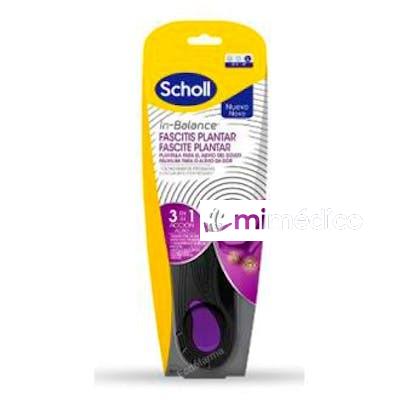 SCHOLL PLANTILLA FASCITIS PLANTAR T/L 42,5-45 2 UN SCHOLL