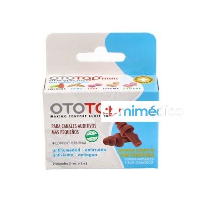 TAPON OIDO OTOTAP MINI GOMA PREMOLDEADA 2 UN OTOTAP