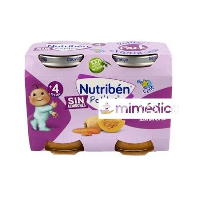 NUTRIBEN POTITO CENA CREMA CALABAZA ZANAHORIA 2X190G NUTRIBEN